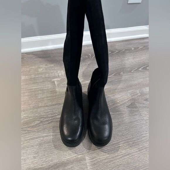 New Vionic Fallbrook Water Resistant Knee High Women Boots Size 7 Black - Picture 2 of 6